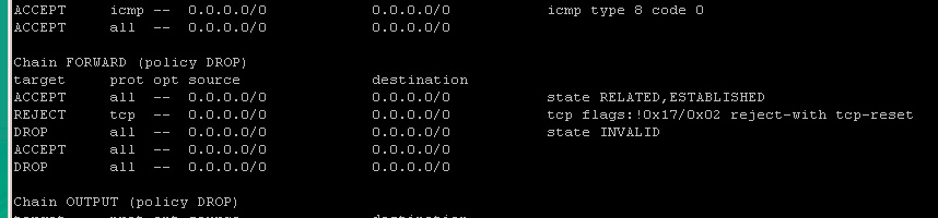 ssh iptables